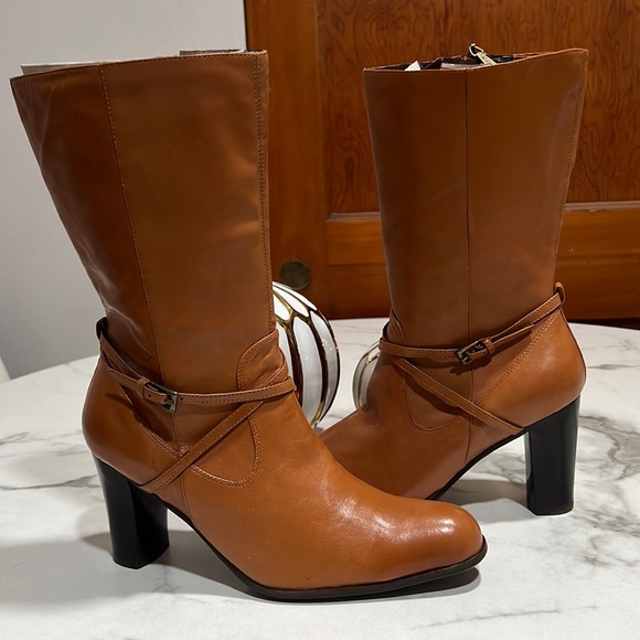 🤩Kimmel Design Studio Leather Vintage Boots. Size 8🤩 - Picture 3 of 17